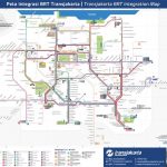 peta transjakarta 2020
