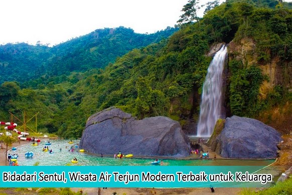 Bidadari Sentul, Wisata Air Terjun Modern Terbaik untuk Keluarga