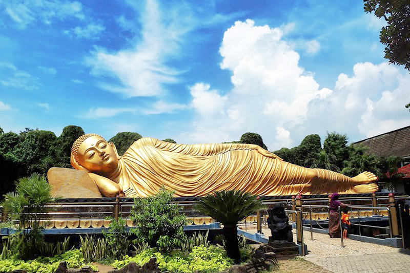 Wisata Patung Budha Tidur Di Mojokerto Paling Memukau
